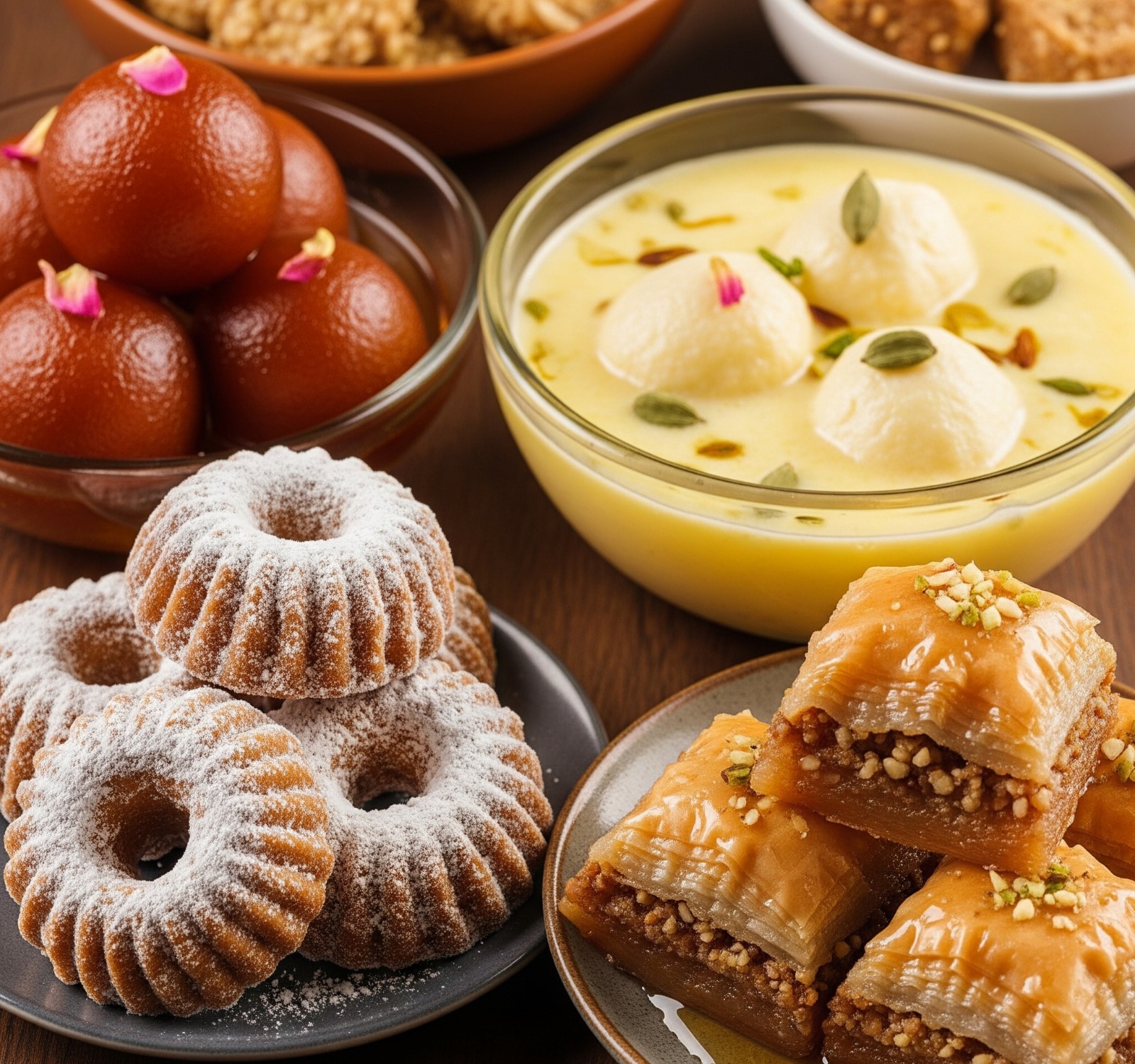 Middle Eastern desserts